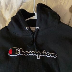 Champion black hoodie